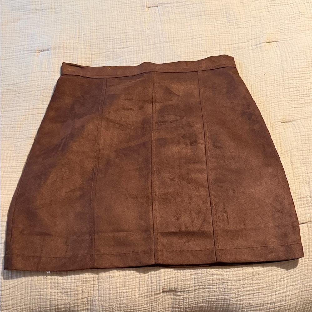 Banana Republic Brown Mini Skirt